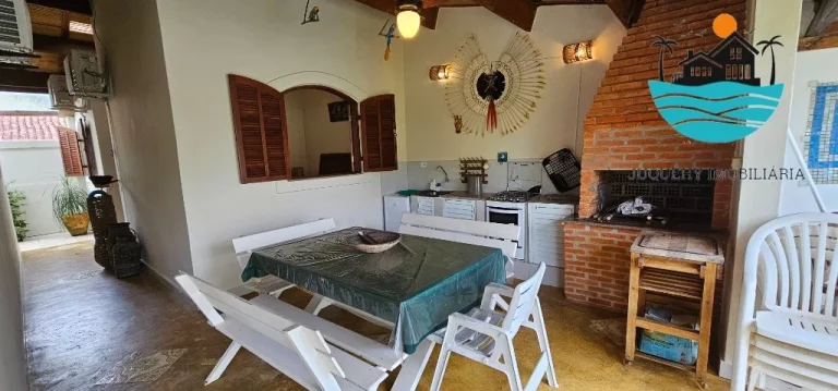 Imagem Casa para temporada em Juquehy - Lado direito, 200m da praia, 4 dorm. 1 suíte, piscina, churrasqueira, 3 vagas.| Juquehy Imobil