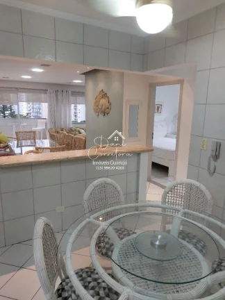 Imagem Oportunidade Única! Apartamento à venda em Guarujá-SP, Pitangueiras. 3 quartos, 1 suíte, 2 salas, 3 banheiros, 2 vagas e 100m².