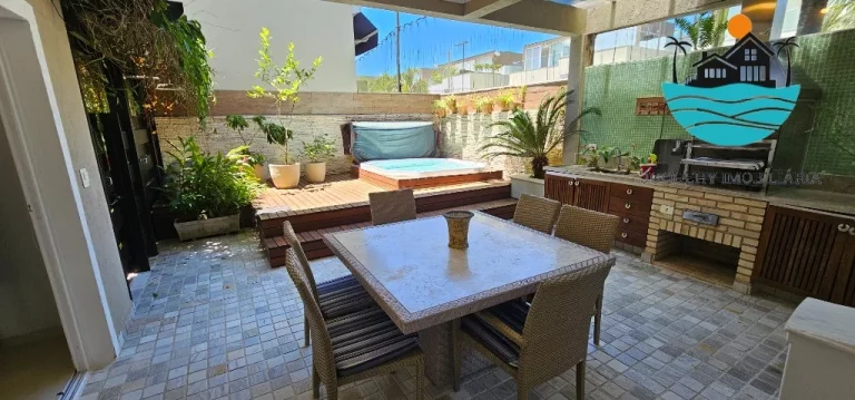 Imagem Casa alugar Juquehy - Condomínio pé na areia, Aluguel Anual, com 4 suítes, piscina e churrasqueira privativa, máx. 12 pessoas | Juquehy Imobiliária