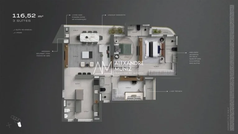 Imagem Wind by Porsche Consulting, Apartamentos à venda, Meireles, Fortaleza-CE.