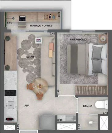 Imagem APARTAMENTO RESIDENCIAL em São Paulo - SP, Pinheiros