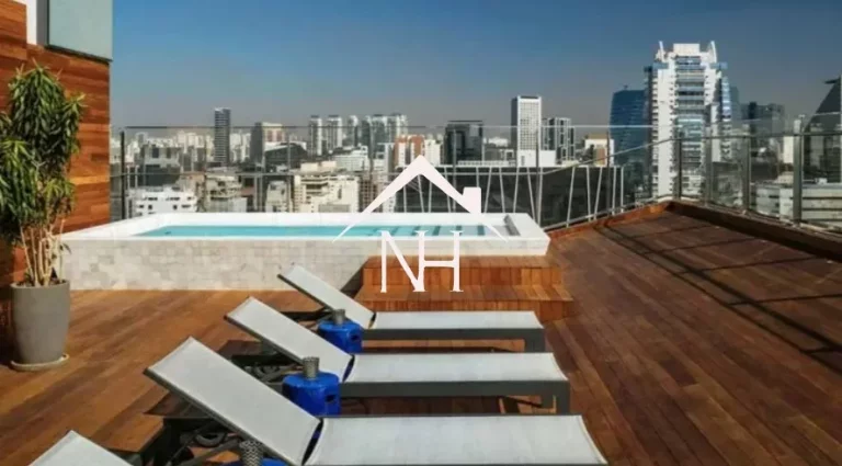 Imagem apartamento de 44m com 1 suíte, varanda, 1 vaga, Playground, Academia, Espaço Gourmet, Quadra Squash, Piscina aquecida, Churrasqueira, área verde