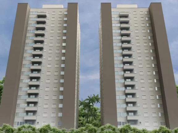 Imagem Aluguel de Apartamento na Vila João Ramalho, 2 Quartos, 1 Banheiro, 1 Vaga de Garagem - Condomínio Realizza Santo André