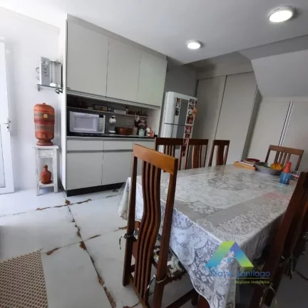 Imagem RUDGE RAMOS SOBRADO 162 METROS, 3 DORMITORIOS, 2 VAGAS ESPAÇO GOURMET com ótima localização e valor !!!