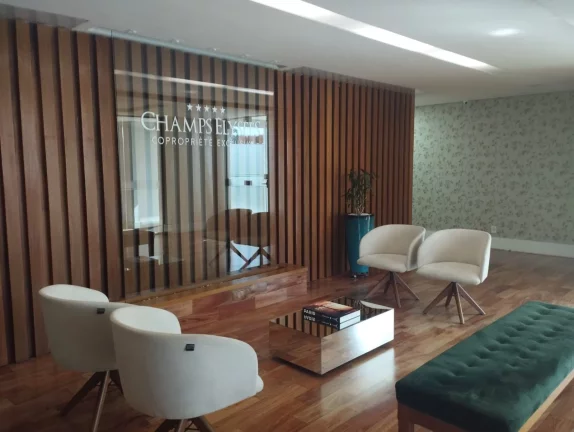 Imagem VENDE-SE APARTAMENTO NO EDIFICIO CHAMPS ELISSES Lindo apartamento no edificio champs elisees com - 150 m² área util - 237 m² área total