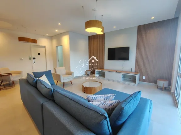 Imagem Lindo apartamento frente mar reformado Pitangueiras: 5 quartos, 4 suítes, 2 salas, 3 banheiros, 1 vaga, 209,51 m².