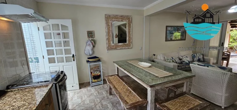 Imagem Casa à venda em Juquehy, na av. da praia. 100m da praia, 2 dormitórios, 2 banheiros, 2 vagas | Juquehy Imobiliária