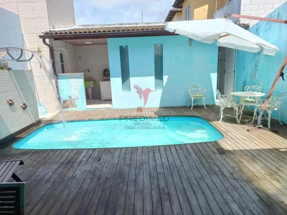 Imagem Casa de Alto Padrão em Lauro de Freitas,,com 5 Suites, piscina, Jardim,4 Vagas de Garagem