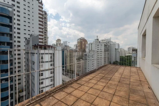 Imagem Cobertura Penthouse à venda em Higienópolis com 03 quartos e 1 vaga, 339m2