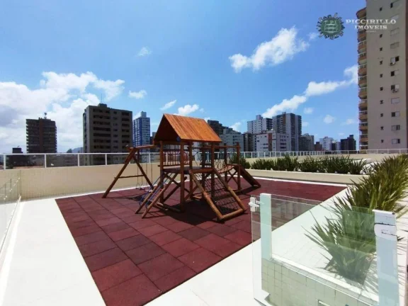 Imagem Apartamento com 1 dormitório à venda, 58 m² por R$ 430.000,00 - Tupi - Praia Grande/SP