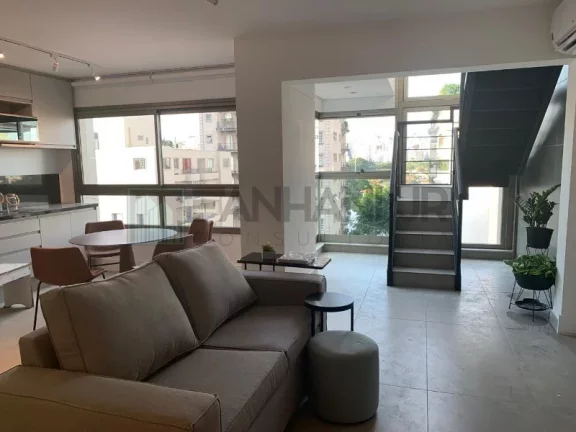 Imagem Imóvel de luxo no coração de São Paulo: Apartamento 1 quarto, 1 suíte, 2 salas, 2 banheiros, 2 vagas Jardim Paulista 86m²