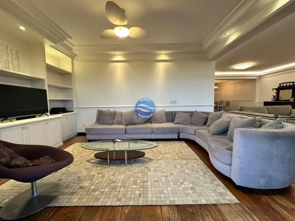 Imagem Apartamento grande à venda em Santos vista mar na Pompéia