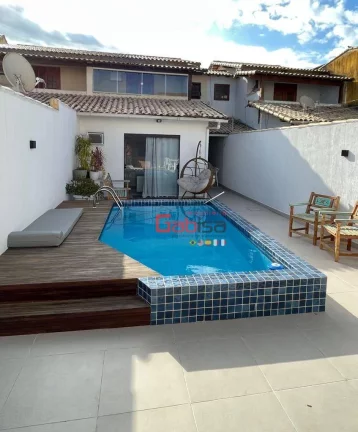 Imagem Casa com 3 dormitórios à venda, 200 m² por R$ 799.000,00 - Palmeiras - Cabo Frio/RJ