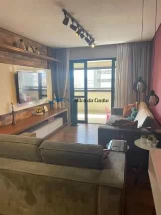 Imagem Apartamento à Venda, com 3 suítes, 2 vagas, 144m², Vila Assunção, Santo André