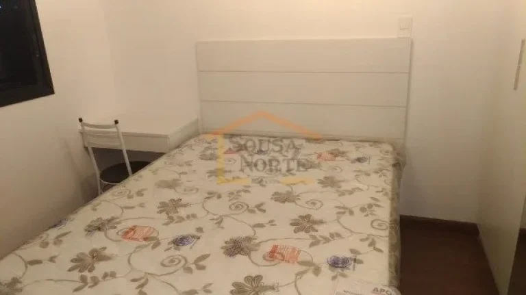 Imagem Apartamento com 41m², dispõe de 1 dormitório, 1 banheiro, sala, cozinha, armários na cozinha e d...