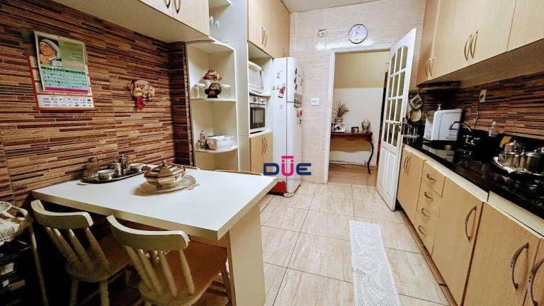 Imagem Apartamento com 3 dormitórios para alugar, 147 m² por R$ 6.500,00/mês - Gonzaga - Santos/SP