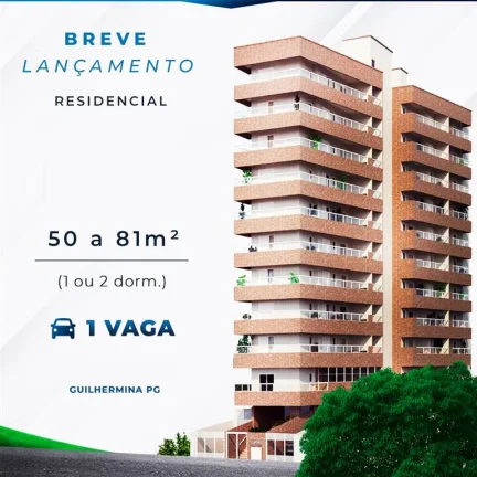 Imagem APARTAMENTO COM 42.41 m² - GUILHERMINA - PRAIA GRANDE SP