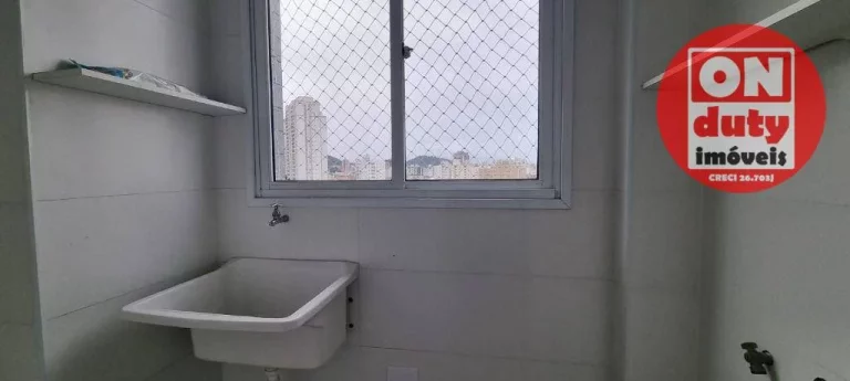 Imagem Apartamento com 2 dormitórios, 53 m² - venda por R$ 530.000,00 ou aluguel por R$ 4.000,00/mês - Marapé - Santos/SP