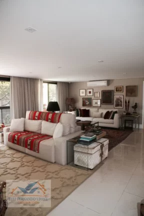 Imagem Apartamento Alto Padrão, 1 por andar, à Venda no Campo Belo: 3 suítes e 3 vagas. R$ 2.800.000,00