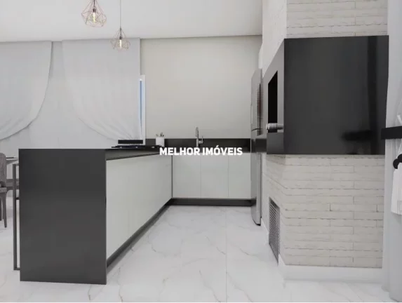 Imagem Apartamento na Planta à Venda com 03 suítes, Sacada com Churrasqueira, Localizado no Bairro Meia Praia em Itapema - SC