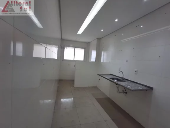 Imagem Apartamento de Luxo na Praia Grande-SP, Bairro Tupi 2 Quartos, 2 Suítes, 1 Sala, 3 Banheiros, 1 Vaga de Garagem 95,02m² de Área
