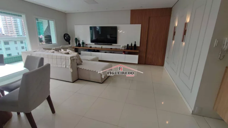 Imagem Apartamento à venda, 156 m² por R$ 1.200.000,00 - Canto do Forte - Praia Grande/SP