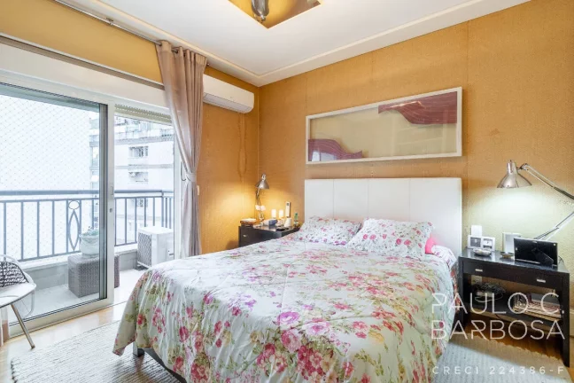 Imagem Higienópolis Venda - 3 Suítes - 3 Vagas - 210m² - Mobiliado