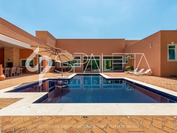 Fabulosa residência rústica à venda no Terras de São José I