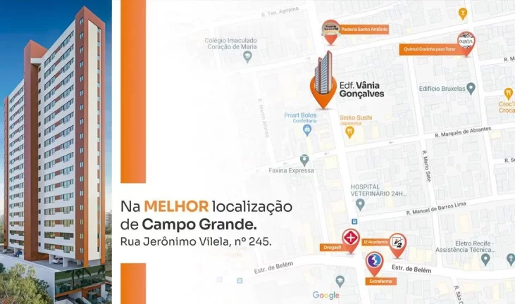 Imagem Oportunidade em CAMPO GRANDE: 32,15m², 01qt, 01suite, 01vaga...