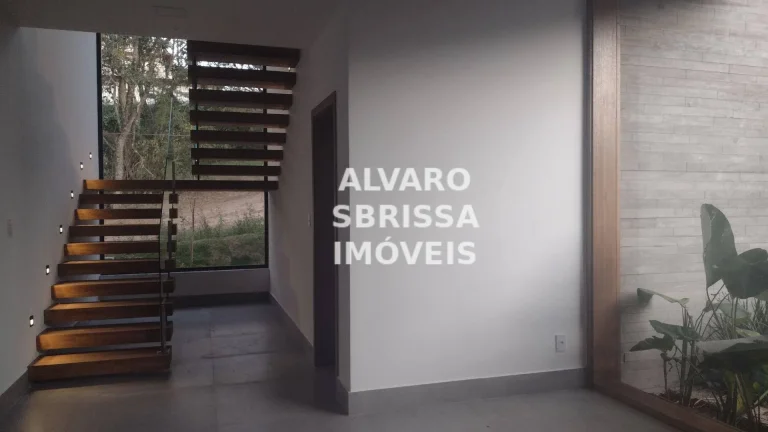Imagem Casa ampla com arquitetura moderna à venda 3.000 m2 5 suítes no Condomínio Fazenda Vila Real em Itu SP - Casa de alto padrão integrada a natureza