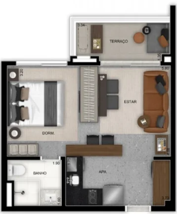 Imagem Apartamentos no bairro Jardim Paulista em São Paulo. Preço e disponibilidade do imóvel sujeitos a...