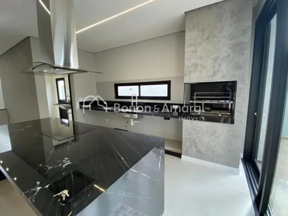 Imagem Casa recém construída no Condomínio Residencial Arborais, em Campinas/SP. Com 420 m² de terreno ...