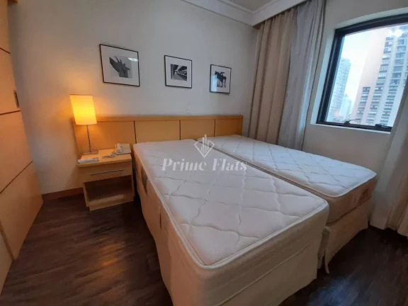Imagem Flat disponível para locação no Green Place Ibirapuera, com 35m², 1 dormitório e 1 vaga
