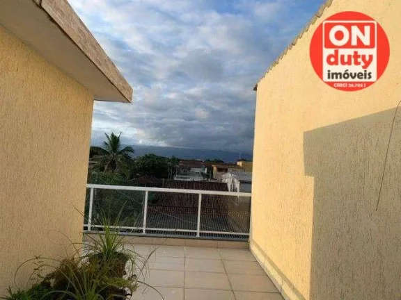 Imagem Sobrado com 2 dormitórios à venda, 135 m² por R$ 540.000,00 - Vila Santa Rosa - Guarujá/SP