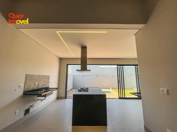 Imagem Casa de luxo em condomínio no Real Sul, Ribeirão Preto-SP - 3 suítes, 4 banheiros, 4 vagas - Condomínio Vivendas da Mata Portal Aroeira - Quer Imóvel Negócios Imobiliários.
