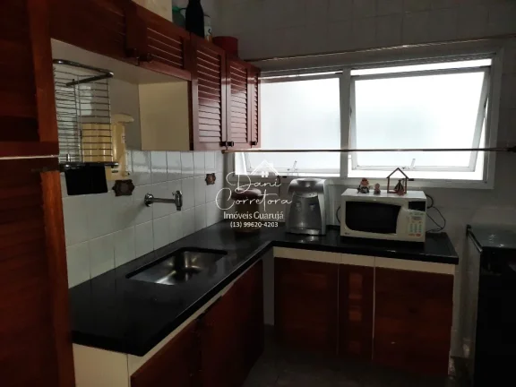 Imagem Apartamento de Luxo na Enseada, Guarujá-SP: 4 Quartos, 1 Suíte, 2 Salas, 2 Banheiros, 1 Vaga de Garagem, 120m² de Área