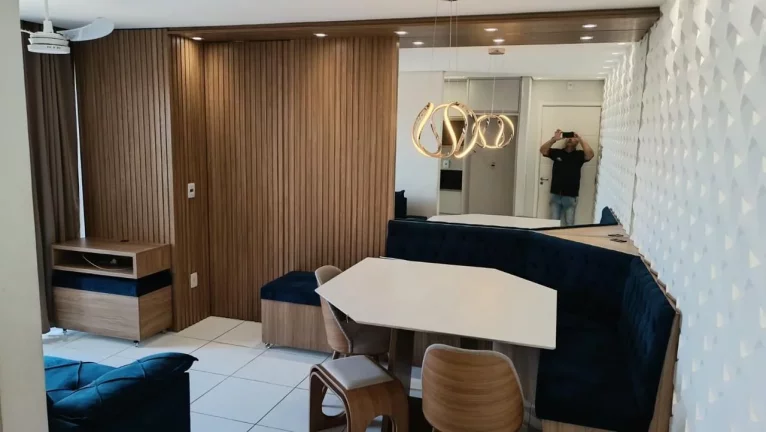 Imagem APTO 7º ANDAR - 2 DORM COM ELEVADOR - CONDOMÍNIO PRAÇA DAS ÁRVORES