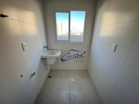 Imagem Apartamento com 2 dormitórios à venda, 120 m² por R$ 700.000 - Guilhermina - Praia Grande/SP