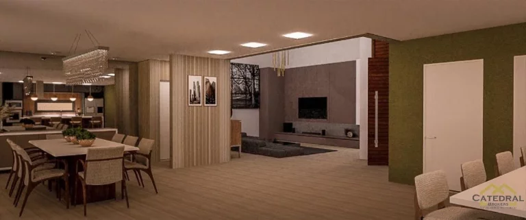 Imagem Casa em condomínio fechado com 3 quartos e piscina de 479m2 e terreno de 1.122m2