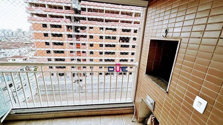 Imagem Apartamento com 2 dormitórios à venda, 68 m² por R$ 550.000 - Estuário - Santos/SP