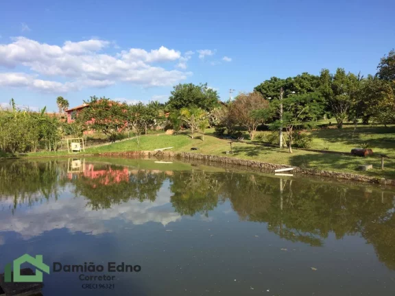 Imagem Chacara com 4100 metros, lago com peixe, churrasqueira, piscina, fogão alen