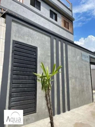 Imagem Cobertura para Venda em Santo André, Vila Scarpelli, 2 dormitórios, 1 banheiro, 2 vagas