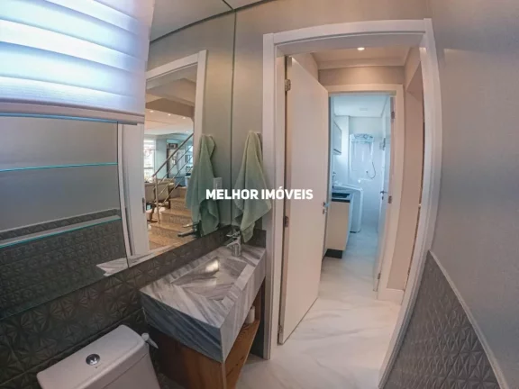 Imagem Cobertura triplex á venda mobiliada, decorado e equipado com 3 suítes localizada no Bairro Perequê de Porto Belo