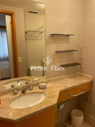 Imagem Flat disponível para locação no Transamerica Executive Jardins, com 42m², 2 dormitórios e 1 vaga