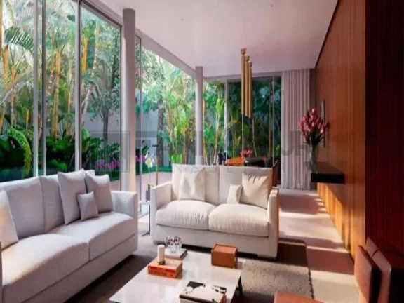 Luxuosa casa em condomínio à venda em São Paulo-SP, no Jardim Paulistano, com 4 quartos, 4 suítes, 4 salas, 5 vagas e 500m² de área.