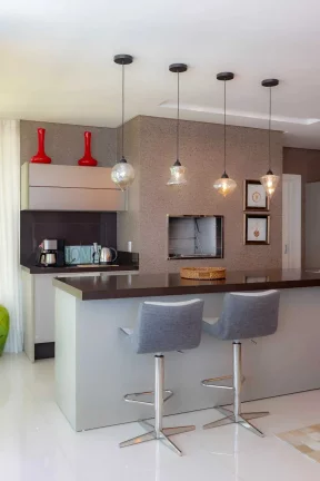 Imagem Apartamento frente mar pronto pra morar! Com 3 suítes e 4 vagas de garagem na Praia Brava - Itajaí