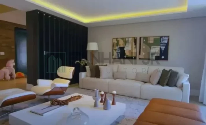 Imagem Luxuosa mansão de 4 quartos e 4 suítes no Jardim Europa, São Paulo-SP: 5 salas, 6 banheiros, 4 vagas, 415m². Venha conhecer!