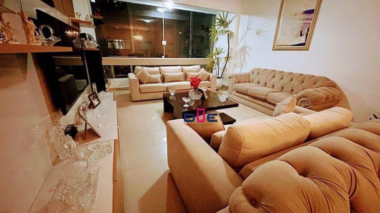 Imagem Apartamento com 3 dormitórios para alugar, 147 m² por R$ 6.500,00/mês - Gonzaga - Santos/SP