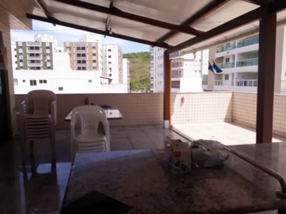 Imagem Cobertura Linear, 03 Quartos, 01 Suite, 02 Vagas de Garagem, Area Externa, Praia da Cerca, Guarapari - ES