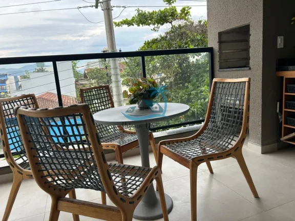 Imagem Apartamento novo e mobiliado com 2 dormitórios e 3 banheiros a venda à 200 metros da Orla do Itaguá em Ubatuba.